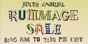 Rummage Sale, a Font by Ingrimayne Type (Thumbnail 7 of 7)
