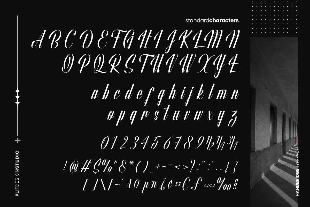 Handbridge Font, a Script Font by alit design (Photo 5 of 15)