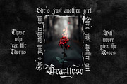 Blackent, a Blackletter Font by Burntilldead (Thumbnail 9 of 11)