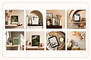 50 Minimalist iPad Canva Mockups, an iPad Mockup by Matisse Studio (Thumbnail 9 of 10)