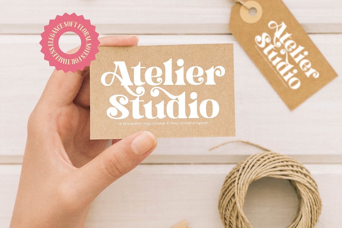 Dream Shine Retro Modern Serif, a Serif Font by timelesstype.co (Photo 6 of 20)