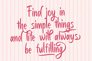 Mon Lotus De Charles Script, a Script Font by Littlehand (Thumbnail 2 of 10)