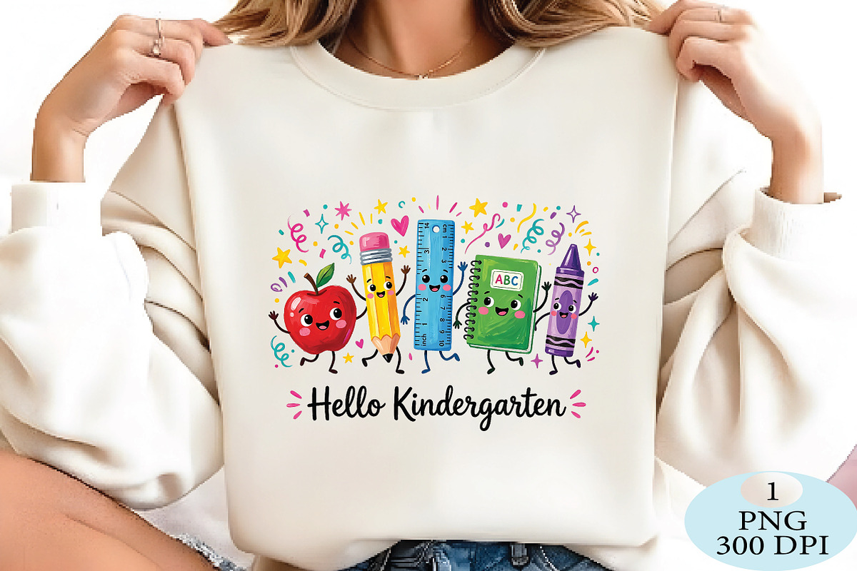 Hello Kindergarten PNG, a Seasonal Illustration by Daily.Designs (Photo 2 of 5)
