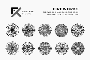 Fireworks Icon Vector, an Icon by Akatype Studio