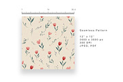 6 Seamless Pattern: Cream Petal, a Pattern Graphic by StudioCitra (Thumbnail 6 of 10)