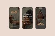 Aesthetic Skincare Instagram Reel, a Social Media Template by My Template Studio (Thumbnail 3 of 14)