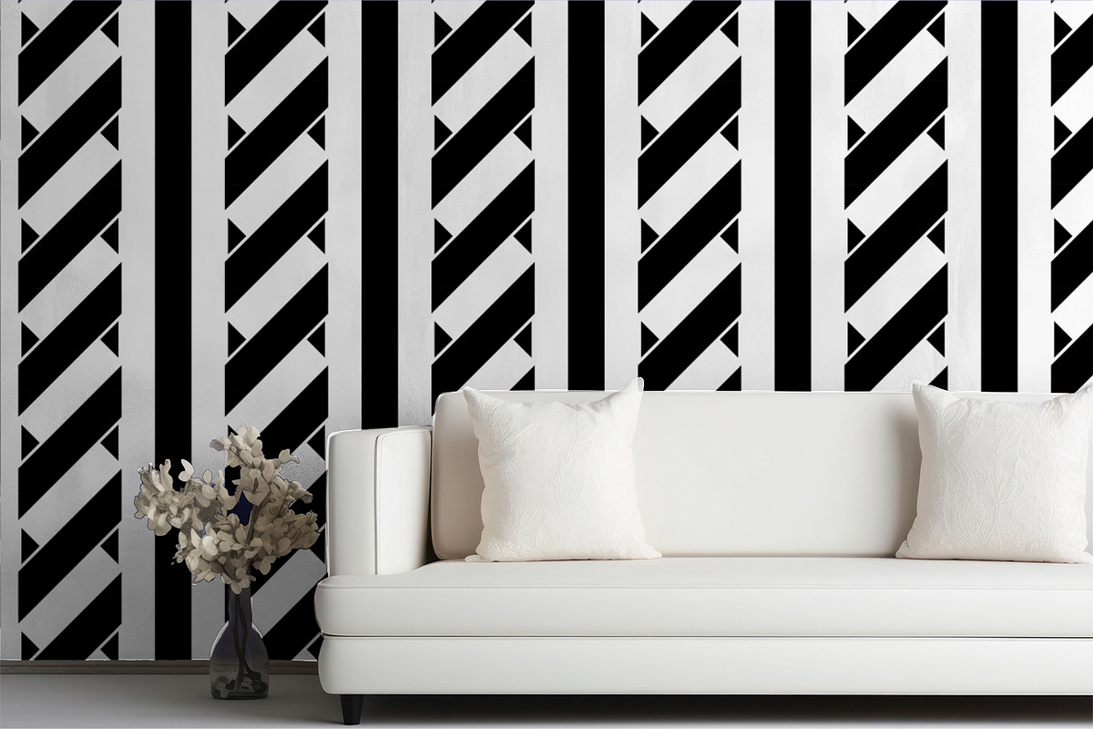 Minimal Geometric Rythm, a Pattern Graphic by MalyskaStudio (Photo 2 of 5)