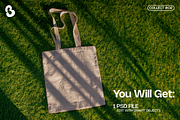Tote Bag Mockup, a Merchandise Mockup by Bruto Mockups (Thumbnail 2 of 3)