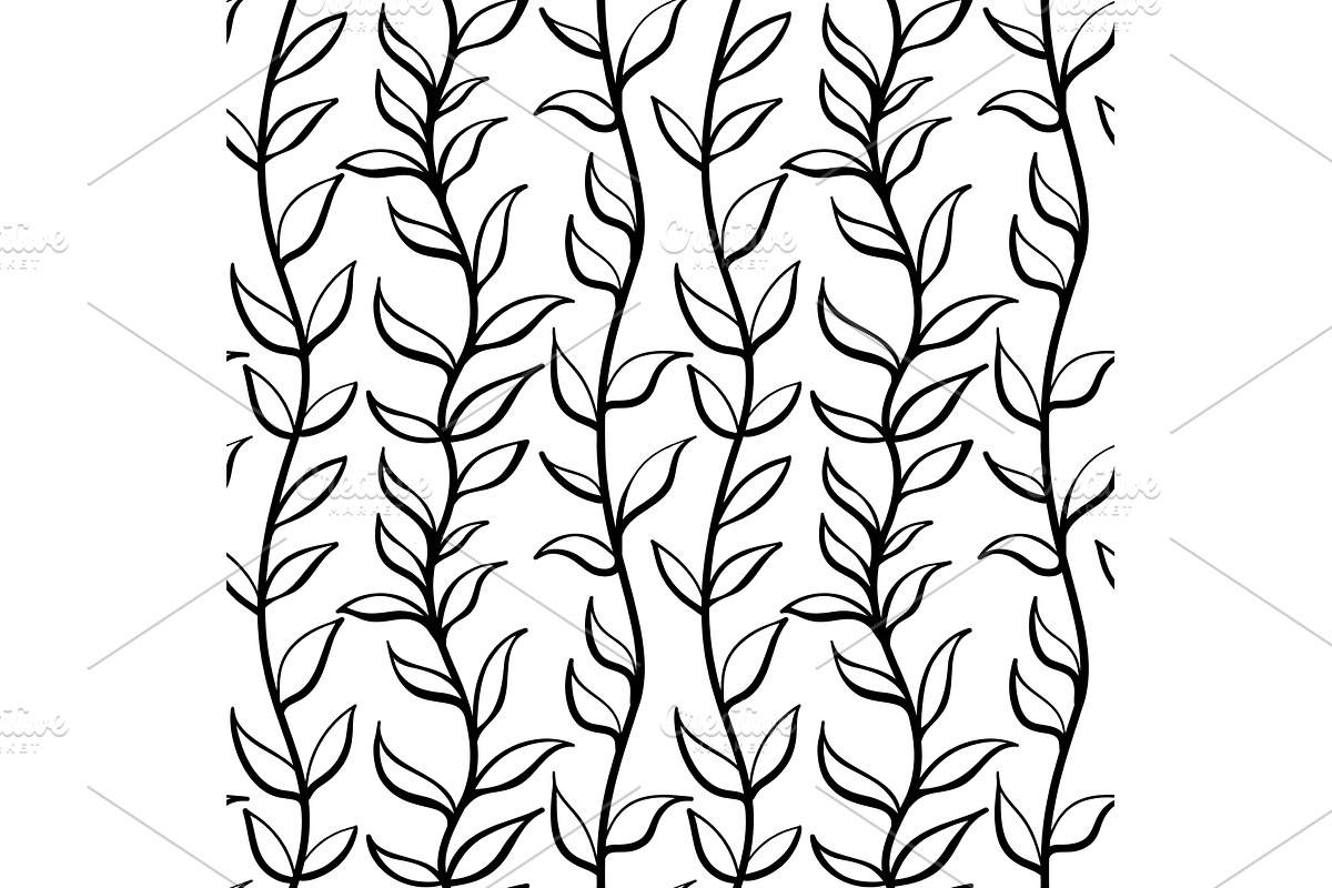 Vector floral hand drawn, an Object Illustration by Things for designers
