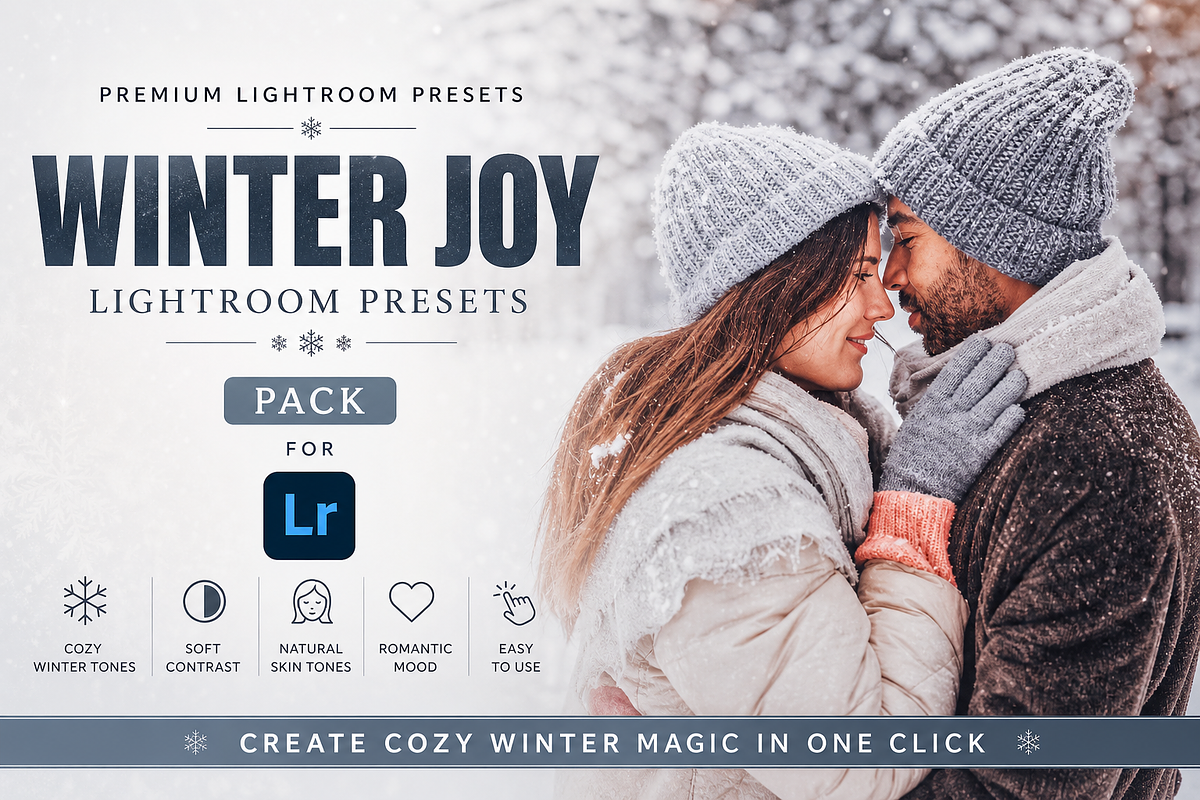Winter joy Lightroom Presets, a Preset Add-On by AAA Presets (Photo 1 of 17)