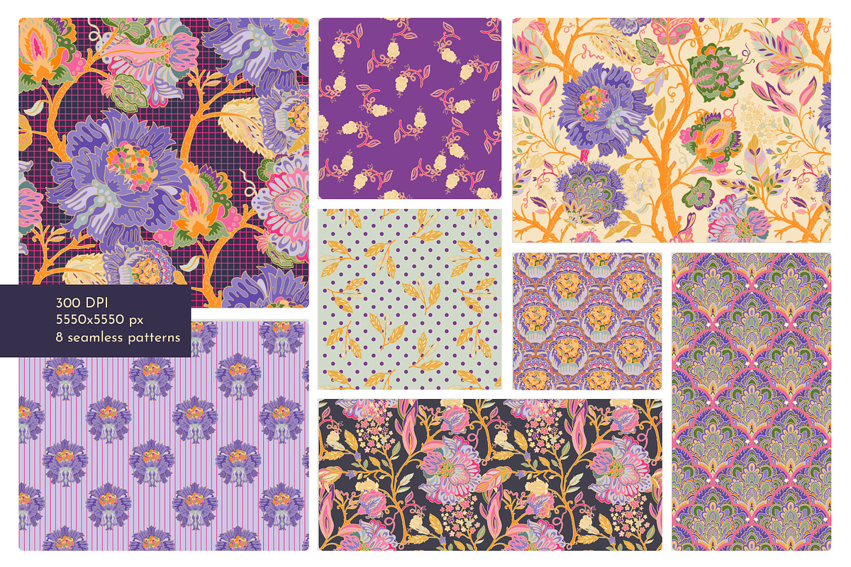 BOHEMIAN HARVEST HARMONY, a Pattern Graphic by Sonulkaster (Photo 2 of 9)