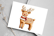 Watercolor Christmas Sweet Treats, an Illustration by Canvas Craft (Thumbnail 4 of 7)
