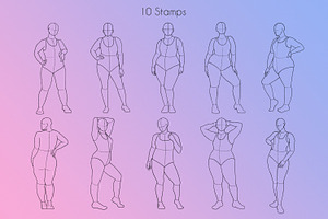 10 Realistic Plus Size Female Body