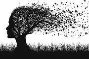 Tree Woman Laser Cut Bundle, a Graphic by BIPLOB EXPERT (Thumbnail 10 of 11)
