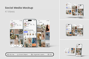 Social Media Mockup Social Media