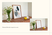 Wood Frame Mockup, PSD, 300dpi, a Print Template by LOPEstudio (Thumbnail 5 of 5)