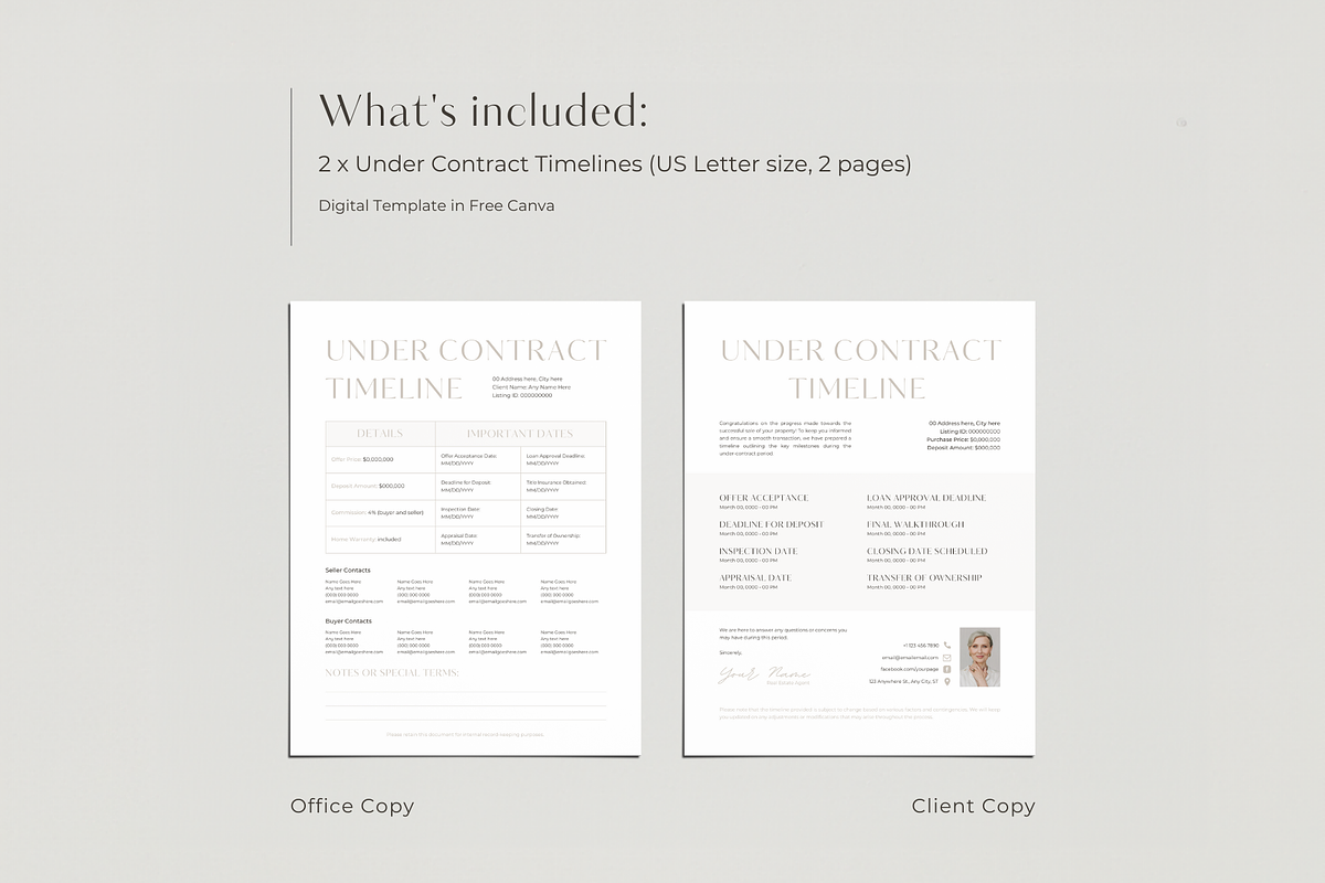 Real Estate Under Contract Timeline, a Design Template by EstateElements (Photo 2 of 7)