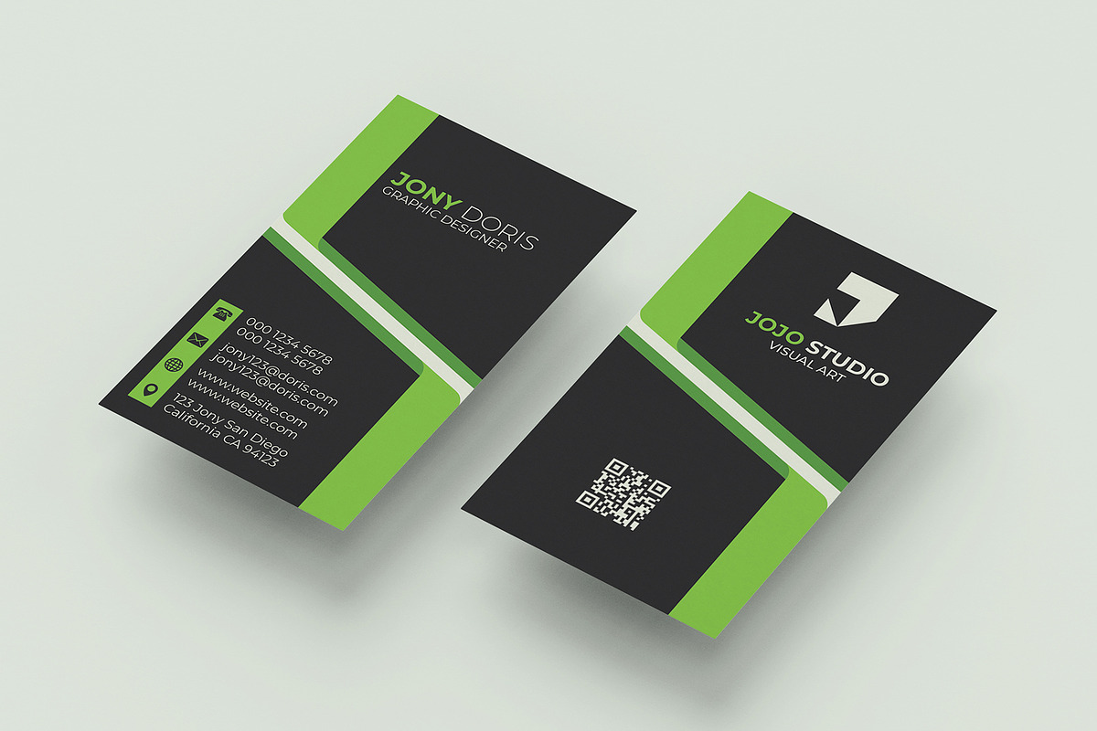 Business Card Template Vol 09, a Business Card Template by takuloerizal (Photo 2 of 3)