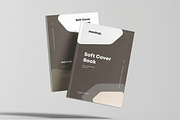 Soft Cover Book Mock-up, a Product Mockup by zippypixelstudio (Thumbnail 9 of 15)