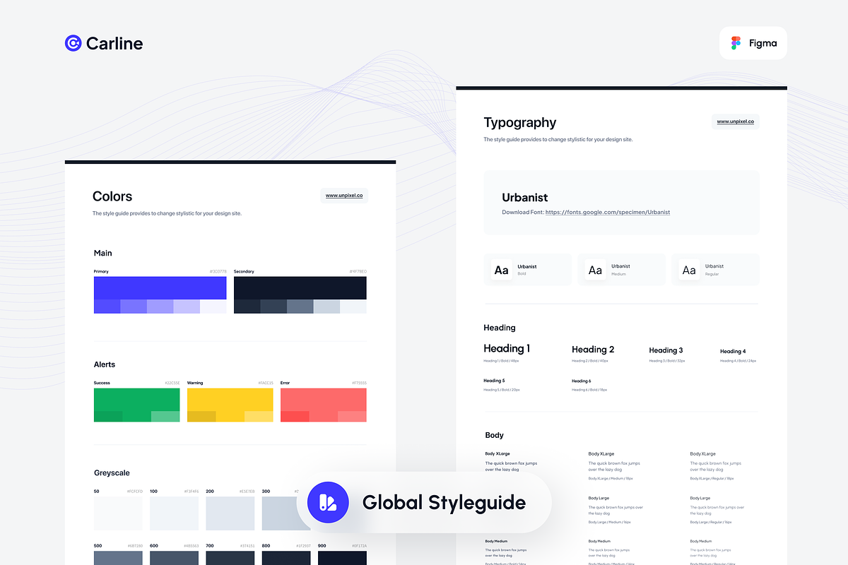 Carline - Car Marketplace App UI Kit, an UI Kit Template by Unpixel Design (Photo 5 of 6)