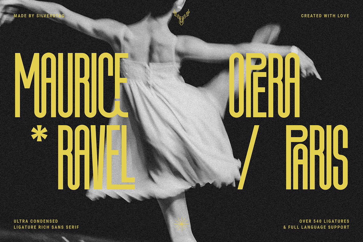 First Contact - Ultra Condensed Font, a Sans Serif Font by SilverStag Type Foundry (Photo 11 of 17)