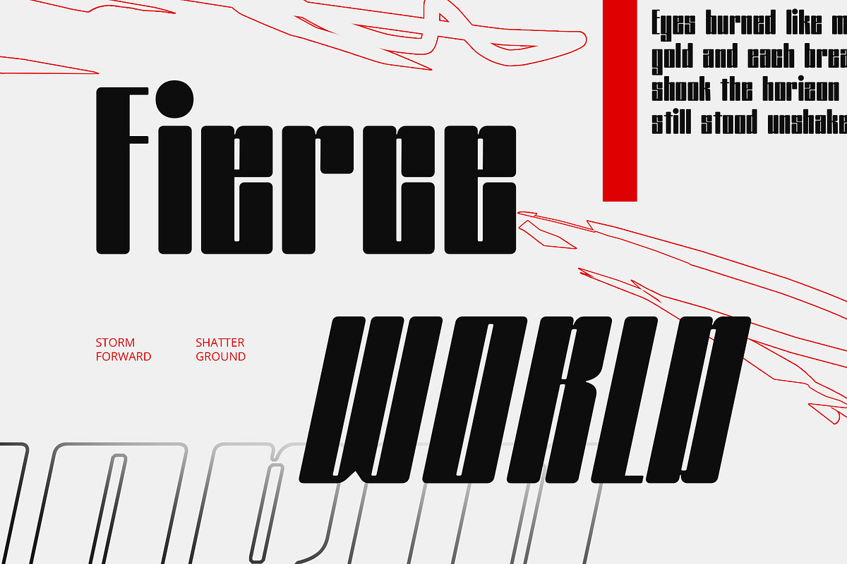 CS Vagabond – Condensed Font, a Sans Serif Font by Craft Supply Co. (Photo 2 of 8)