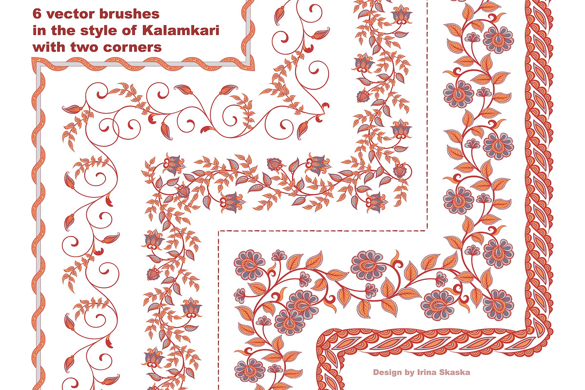 45 BORDER BRUSHES, a Brush Add-On by Irina Skaska (Photo 12 of 14)