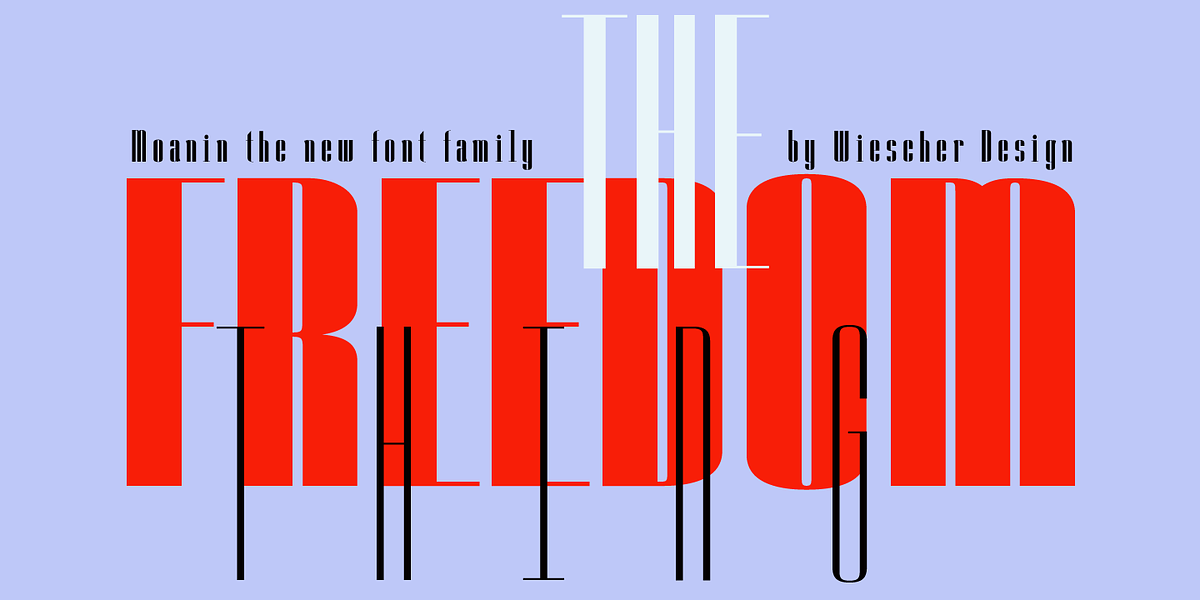 Moanin, a Sans Serif Font by Wiescher-Design (Photo 6 of 7)
