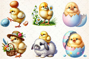 Baby Chick Easter Day Sublimation, a Seasonal Illustration by Rose Art (Thumbnail 3 of 4)