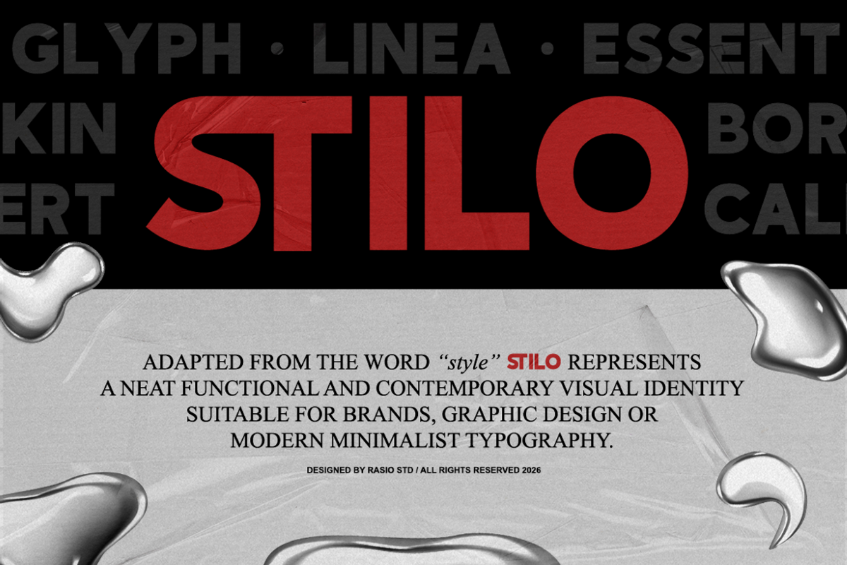 Wideform Extended Sans Serif Font, a Font by Rasio Studio (Photo 6 of 8)