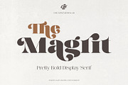 Magrit - Vintage Retro display Serif, a Sans Serif Font by creativemedialab (Thumbnail 13 of 14)