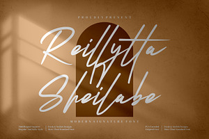 Reillytta Sheilabe Modern Signature