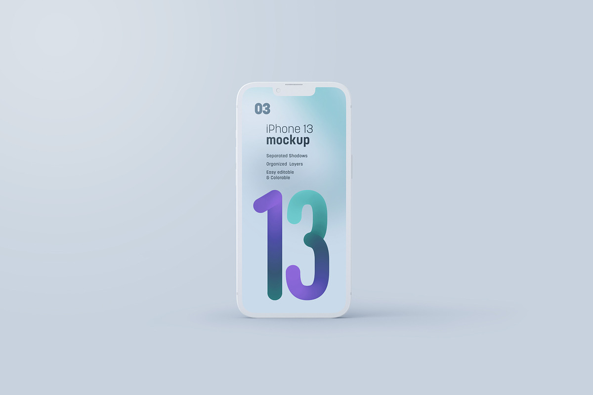 iPhone 12, 13, 14 Pro Clay Mockup, an iPhone Mockup by Deeplab (Photo 39 of 53)