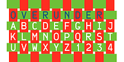 OverUnder, a Font by Ingrimayne Type (Thumbnail 2 of 5)