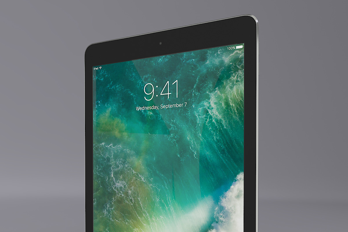 Apple iPad 9.7 3D Model, an Object 3D Model by XYZ Space (Photo 6 of 18)