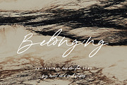 belonging | a handwritten font, a Script Font by Heart + Soul Studios (Thumbnail 12 of 12)