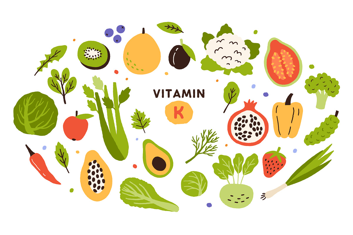 Food products, vitamin groups set, a Food Illustration by Good Studio (Photo 15 of 19)