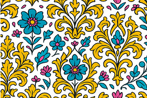 Vibrant floral vector illustration, an Illustration by ZinetroN