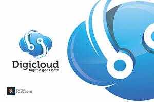 Digicloud / Cloud - Logo Template