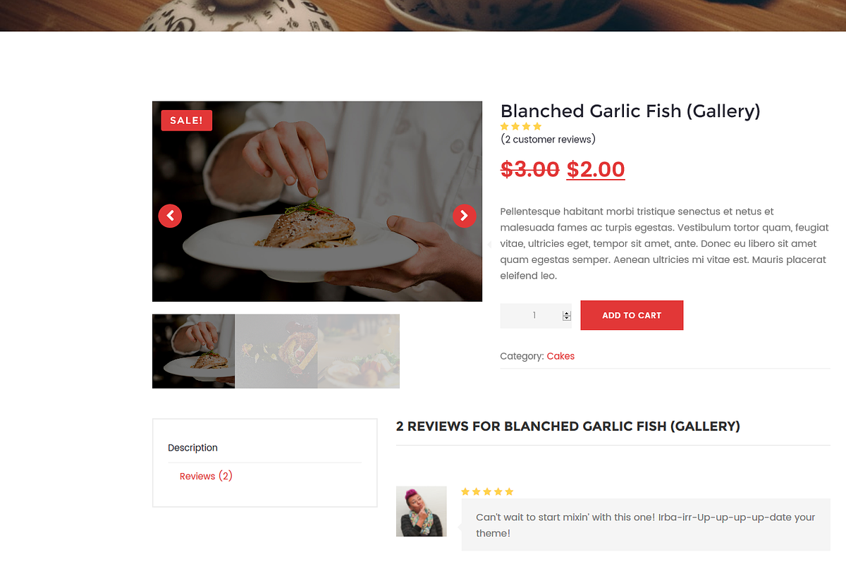 Meza - Restaurant WordPress Theme, a WordPress Template by Organized Themes (Photo 8 of 10)