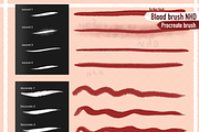 Blood brush NHD BrushProcreate, a Palette Add-On by Nan'Heidi (Thumbnail 4 of 5)