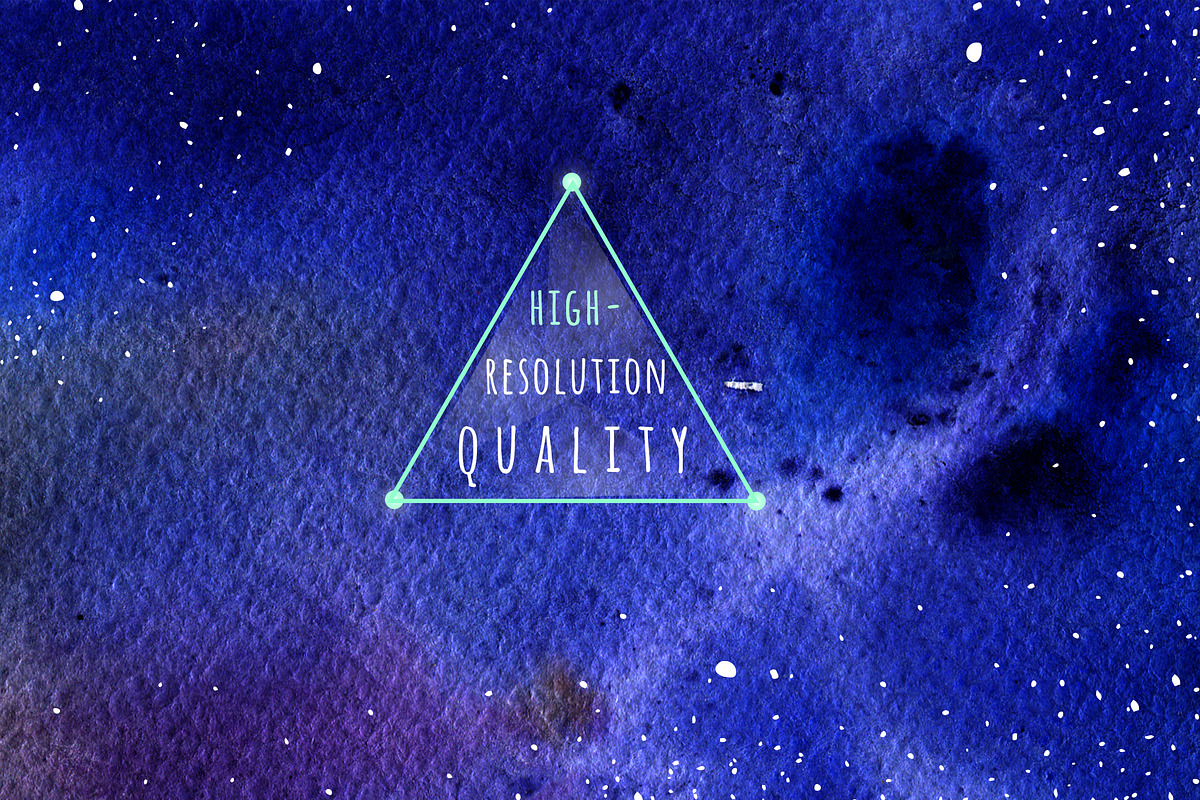 Watercolor  Space Backgrounds, a Texture Graphic by Peace ART (Photo 3 of 3)