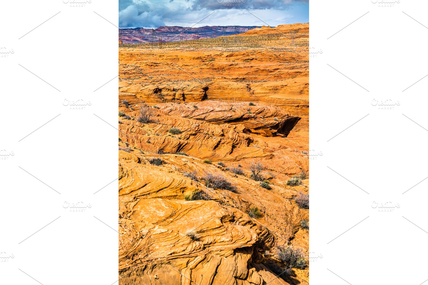 Landscape of glen canyon in arizona stock photo containing canyon and arizona, a Nature Photo by Leonid Andronov
