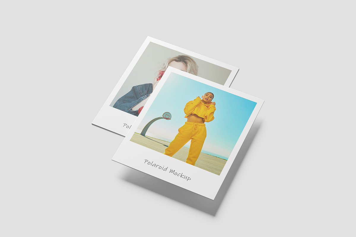 Polaroid Photo Mockup, a Print Template by UFR_GRAPHIC (Photo 4 of 7)
