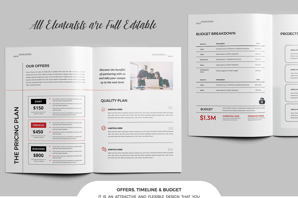 Canva Proposal, Word | PPT | ID | Ai, a Brochure Template by Template Zone (Photo 7 of 12)