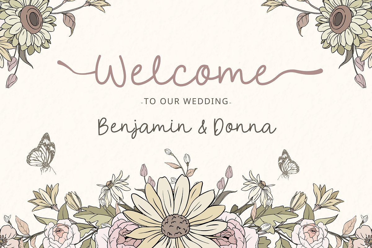 Welcome Valentines is Script font, a Handwritten Font by Brown Cupple (Photo 2 of 7)