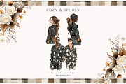 Cozy & Spooky Collection, a Seasonal Illustration by PeDe Designs (Thumbnail 5 of 30)