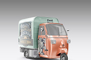 Food Truck Mockup, a Product Mockup by OneVectorStock (Thumbnail 3 of 16)
