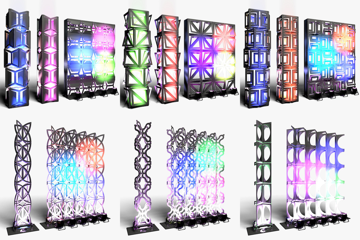 Stage Decor Collection 3 -  (9 PCS), an Architecture 3D Model by akerStudio (Photo 1 of 64)