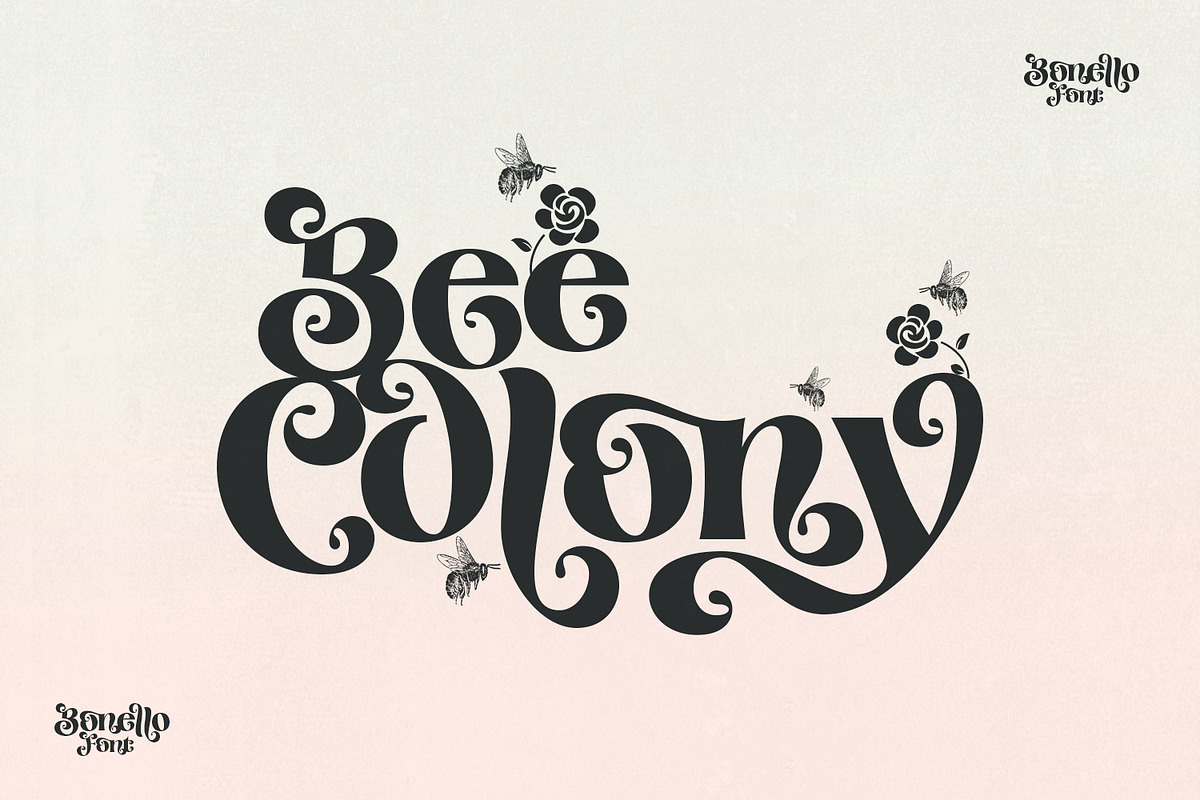 Bonello - Modern Display Font, a Font by creativemedialab (Photo 3 of 19)